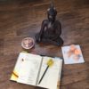 agenda-planner-zen-with-writing-leaf-pen-2on-wood-with-props-9-symphony-of-life-daily-page-photos